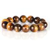 Natural Tiger Eye Stone Lucky Bless Beads Men Woman Jewelry Bracelet Bangle Chic