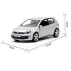 1/36 Scale Metal Diecast Cars Toys for Golf GTI SUV Sport Model Toy Car Alloy Pull Cars with Sound and Light Weight Kids Toy Gift