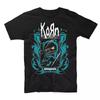 Korn Rock Metal T-Shirt Men's Women's Music T-Shirt Summer New Men's Women's Retro Cotton Top