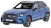 Genuine GLC AMG Line Spectral Blue Scale Model [Mercedes-Benz Collection] (X254) 1/18