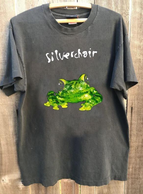 Silverchair Frogstomp charcoal classic short sleeve t-shirt QT6384
