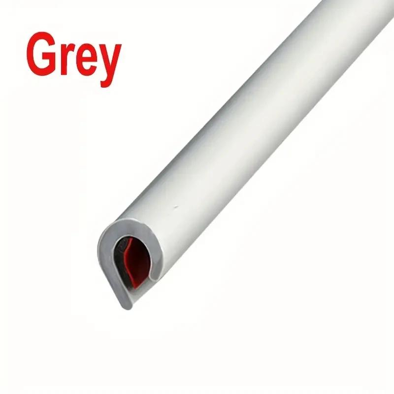 5M Автомобильная дверная кромка протектора Универсальная авто антицарапающая полоса хромированная молдинг отделка уплотнительная полоса для воздуховыпускного отверстия двери капота багажника