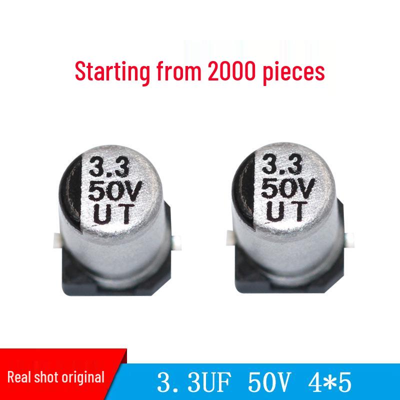 Алюминиевый электролитический конденсатор 3,3 мкФ 50 В SMD - Kesen 4x5