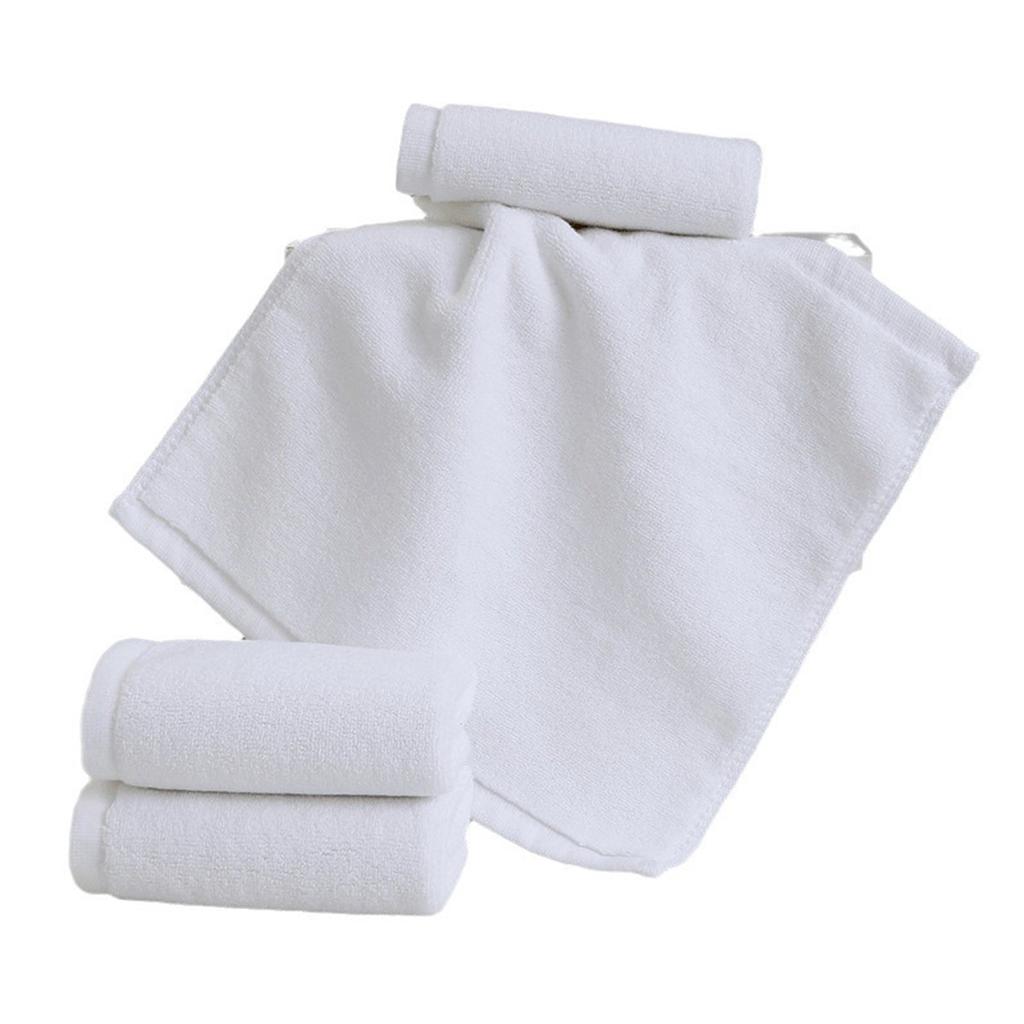 Soft Hotel Special Towel Thickened Pure Cotton White Square Towel Hand Cleaning Dishcloth