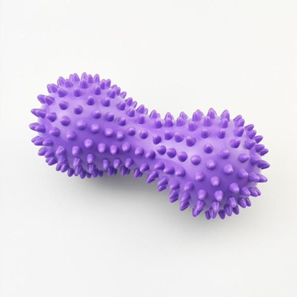 PVC Peanut Shape Massage Yoga Fitness Ball Stress Relax Body Spiky Massager CLE