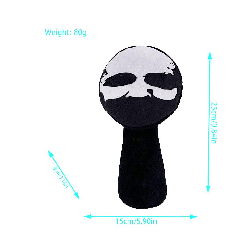 2025 Sprunki incredibox Мягкая игрушка Кукла из хлопковой плюшевой ткани для детей