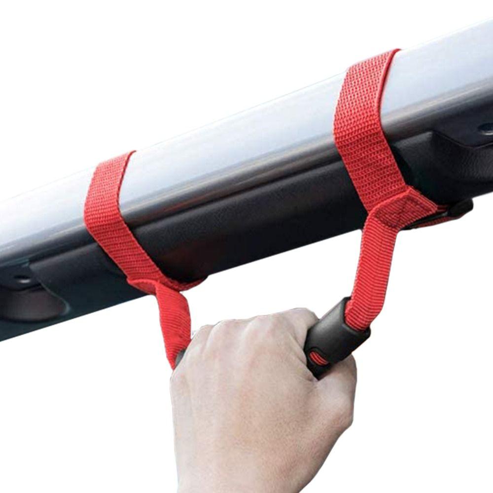 Ручки для джипов из ПВХ, нескользящие поручни для автомобильных дуг, автомобильные поручни для Jeep Wrangler