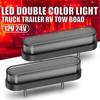 2x Car Truck Trailer DRL LED Light Bar Brake Flowing Turn Signal Stop Tail Strip