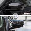 Для BMW 3/5/6/7/8 Серии G11 G12 G14 G15 G16 G20 G21 G30 G31 2019 2020 LHD Декоративная накладка на боковое зеркало заднего вида с карбоновым волокном (для леворульных автомобилей)