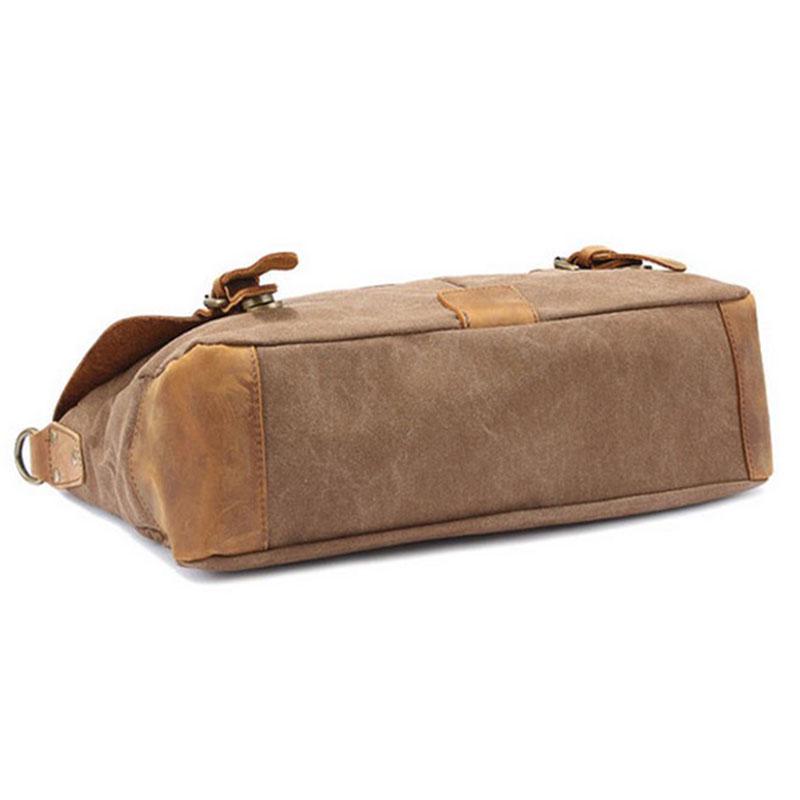 Мужской холщовый портфель