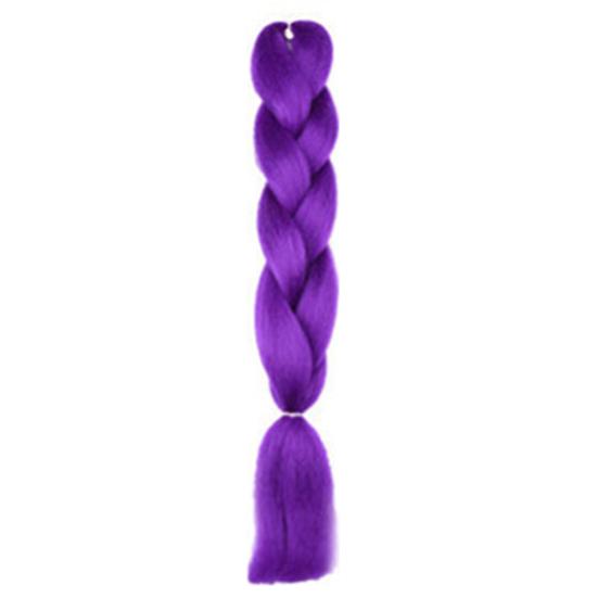Женские Jumbo вязание крючком плетение Ombre Color Синтетические наращивания волос Kanekalon