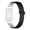 For Samsung Galaxy Fit3 Magnetic Watch Strap Silicone Wrist Band with D Ring Connector