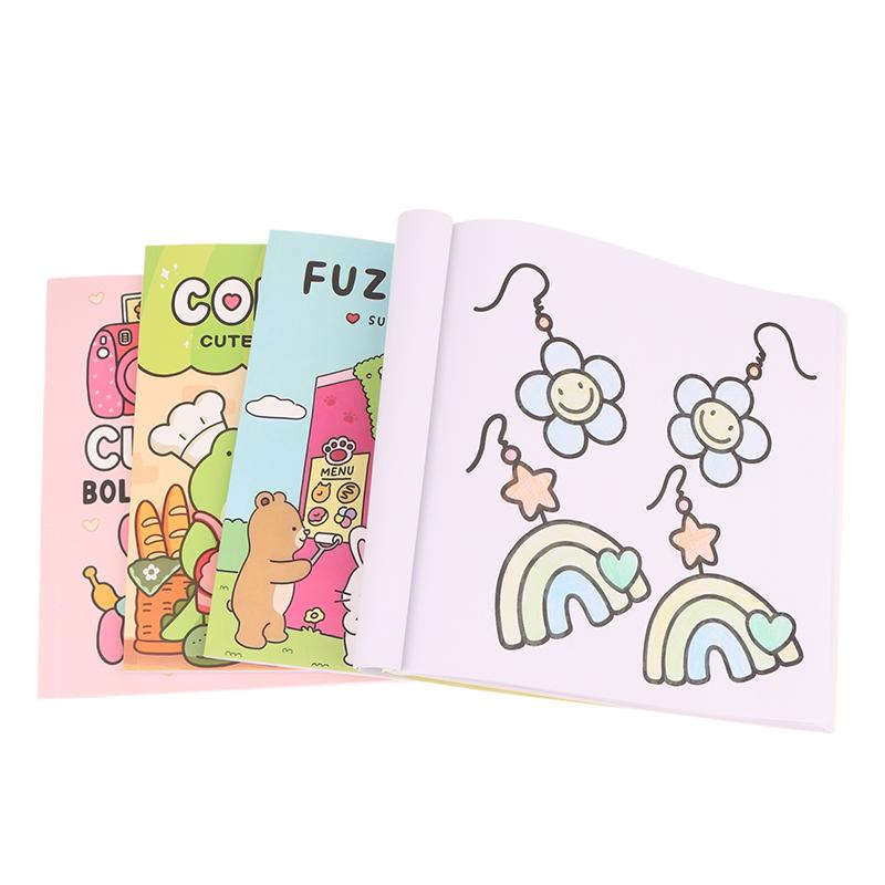 1 штука Подарок для релаксации Уютные друзья Раскраска для взрослых и подростков с очаровательными существами в уютных хюгге-моментах