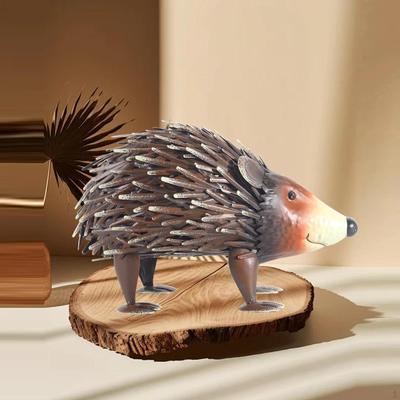 Украшение «Железный ёж», фотореквизит, фигурки животных, поделки, имитационная скульптура, для улицы