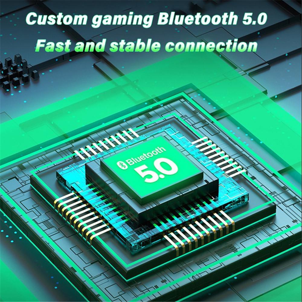 Беспроводные наушники Bluetooth 5.0 с низкой задержкой, стереоигровые наушники HIFI, спортивные наушники TWS, водонепроницаемые гарнитуры с шумоподавлением