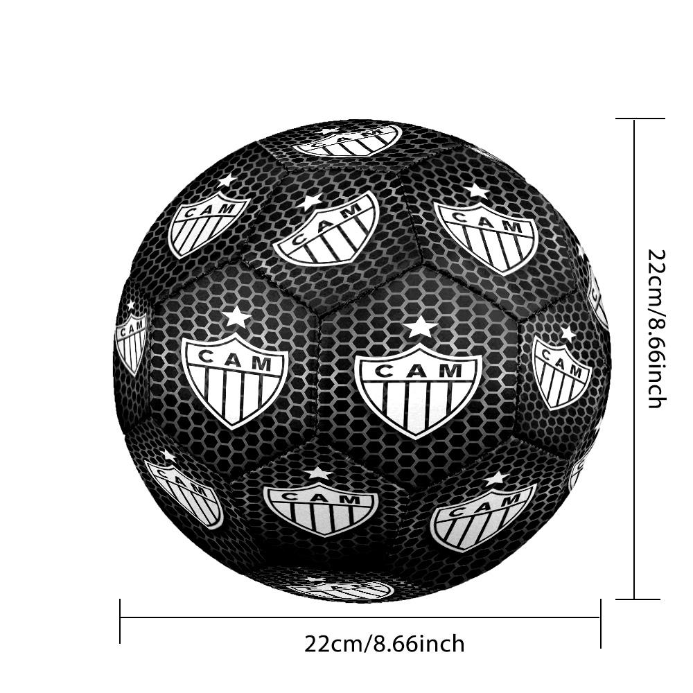 Love For Atlético Printed Size 5 Soccer Balls, High-Quality, Anti-Slip, Protective Football, A Unique Gift , Birthdays, Christmas Gifts