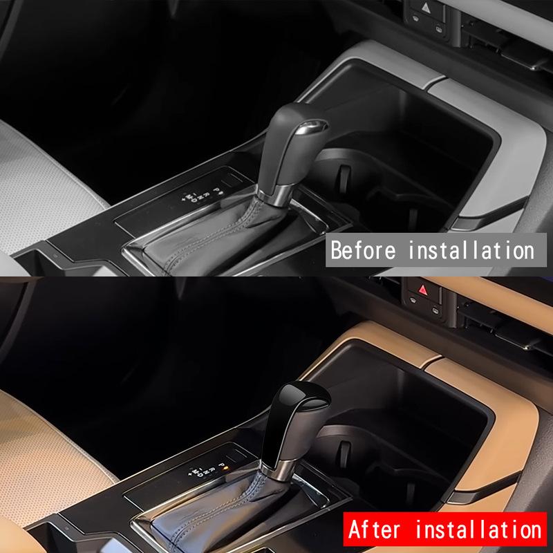 For Mazda CX-5 CX5 2026 2027 ABS Black Car Gear Knob Trim Cover Styling Decoration for Interior Modification Accessories