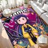 Custom Name Personalized Coraline Print Carpet, Versatile Home Decor Rug, for Playroom, Apartment, Balcony, Entryway, Hallway Gift