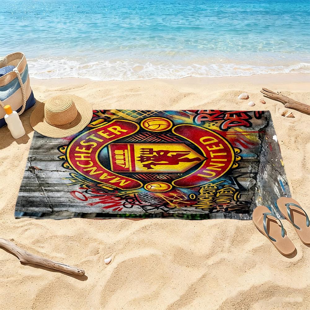 Manchester Beach Towel Super Soft Microfiber Quickdry Fabric Comfortable Lightweight Perfect For Traveling Yoga Camping And Swimming