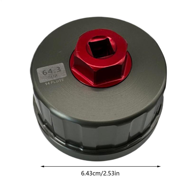 Oil Filter Wrench Anti-Slip Wrench Socket Removal Tool Ergonomic Lightweight Alloy Accessories Kit For House Car Automotive