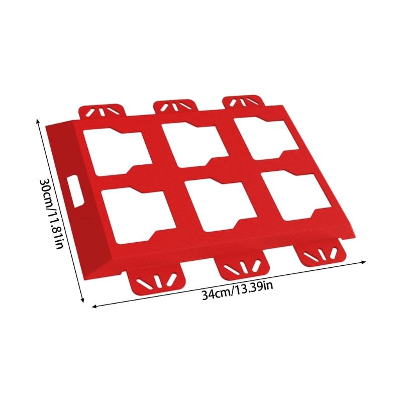 Крепление на стену для Packouts Металлическая монтажная база для хранения ящиков с инструментами на стене или полу Пластина половинной ширины для организации инструментов