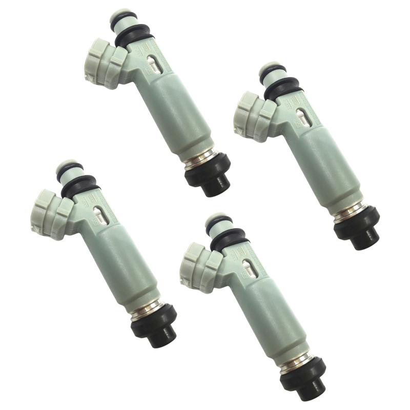 4Pcs Automotive Fuel Injector 23250-15040 23209-15040 Fits for Repair Spare Parts Professional Replacement