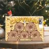 Capybara Countdown Christmas Calendars Blind Box Toy Figures Gift Decorative
