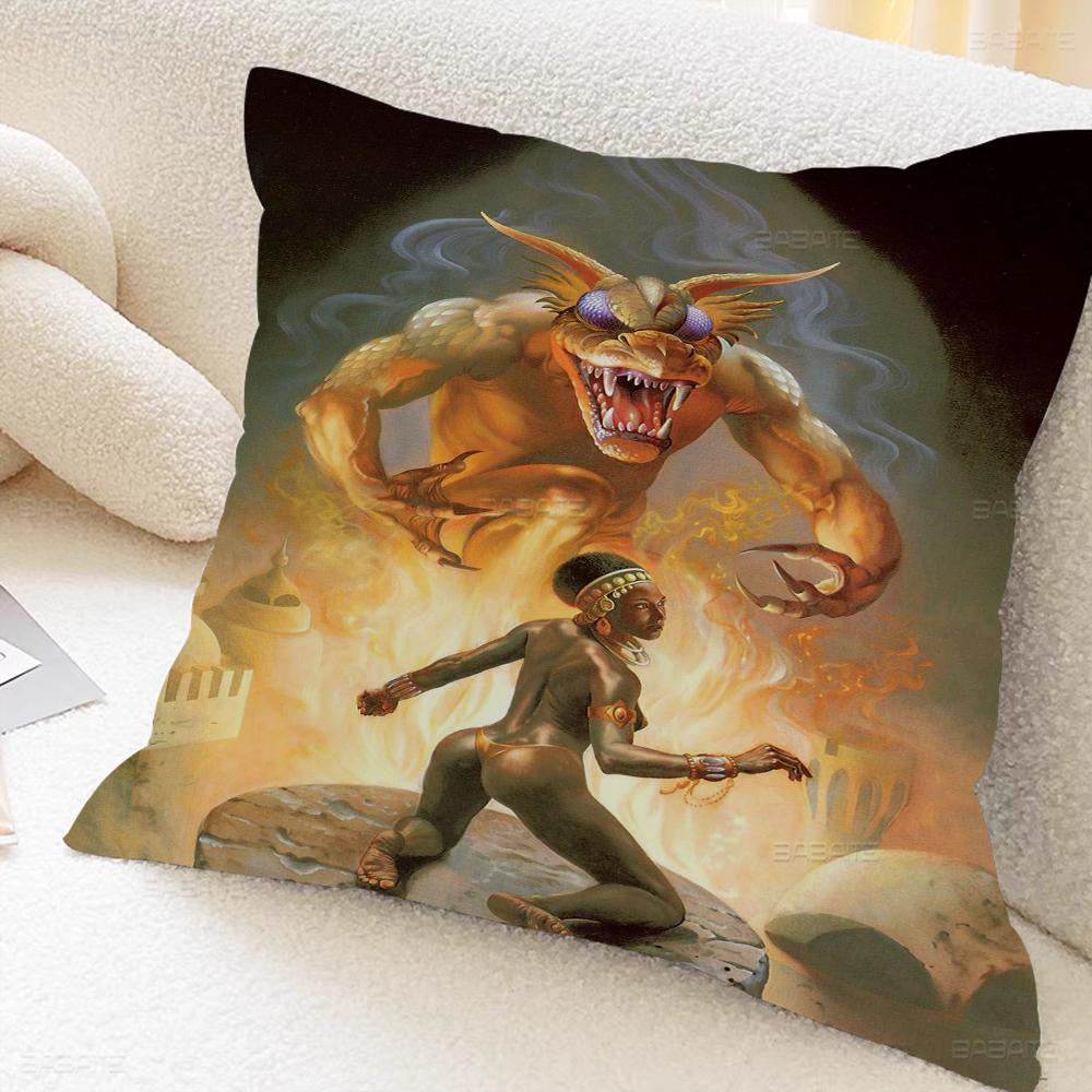 Artwork Morrill Art Pillow Cover Design Cushion Cover Decor Holiday Decorati