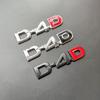 hxqgn9 3D Metal Logo D4D Emblem Letters Car Trunk Badge For Toyota Yaris Corolla Avensis Land Cruiser Hilux D4D Sticker Accessories
