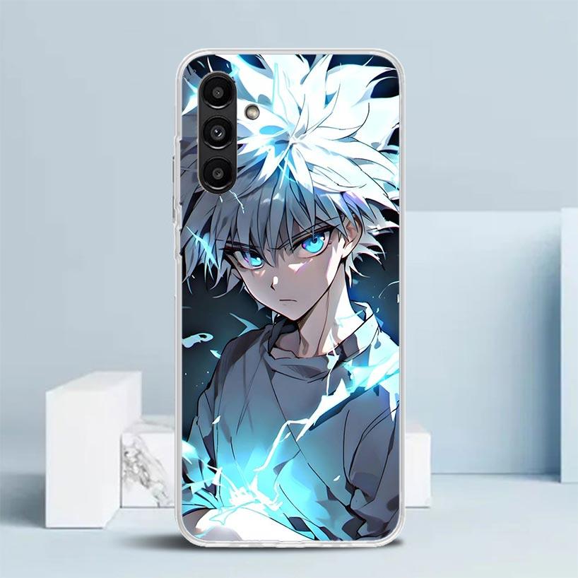 Чехол-обложка Huner X-Hunters Killua для Samsung Galaxy A17 A37 A57 A16 A26 A36 A56 A15 A14 A55 Чехол для телефона A13 A53 A25 A35 A24 A34 A23 A