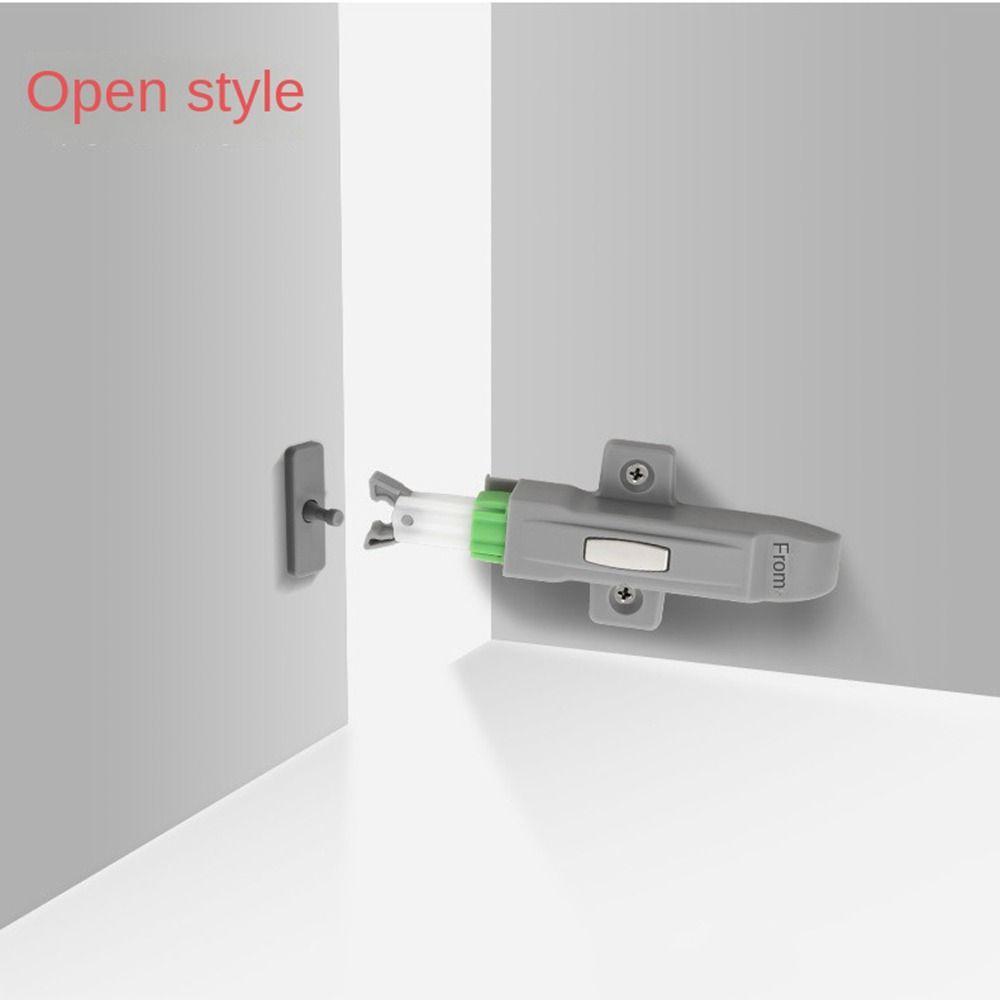 Damper Buffer Cabinet Catches Invisible Wardrobe Stopper New Door Lock Buckle  Wardrobe
