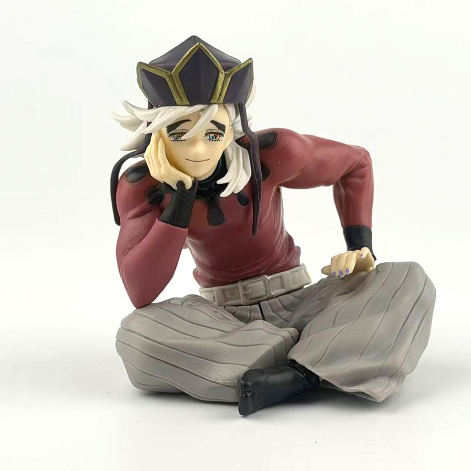 Аниме Фигурка Фигурки Клинок Рассекающий Демонов Доума Бесконечный Замок ПВХ Кукла Фигурка Воин Фигурка Действия Модель Игрушки Аниме Модель Фигурка