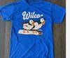 Коллекция WILCO TOUR Подарок для фанатов группы от S до 4XL Синяя футболка