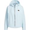 FW24 Softshell Hooded Modern Series Water-Remove Warm Casual Long Sleeve Jacket Women Jackets Ice-Crystal-Blue JX6832