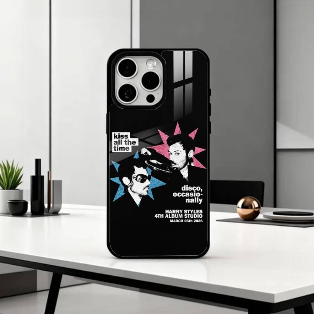 SINGER H-Harry Styles Phone Case For iPhone17,16,15,14,13,12,11 Plus,Pro Max Magnetic For Magsafe Wireless Charging