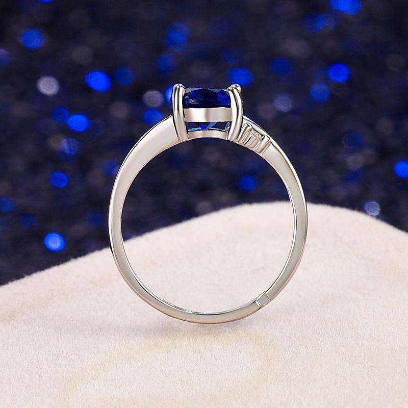 Sace Gems Классическое кольцо из медного сплава с цирконом, женские ювелирные изделия, свадебный подарок для вечеринки