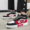 Модная мультяшная обувь для скейтборда Мужская Детская Высокие кроссовки Мужская Повседневная обувь на платформе Мужские Аниме Кроссовки zapatillas de mujer