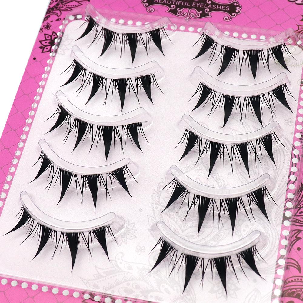 Cat Barbie Eyelashes: Natural, Thick, Photogenic, Double Eyelid Support with Eyeliner
