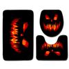 Halloween Bathroom Floor Mat Bathroom Mat Toilet Three-Piece Set