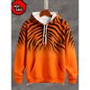 Fashion Animal Hoodies For Man Tiger 3D Print Fall Sweatshirt Hoodie Street Casual Sweatshirt Y2K Oversized Unisex Clothes