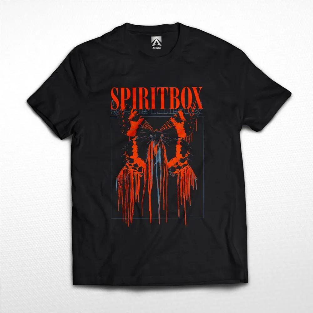 Unisex Short Sleeve Crew Neck Cotton T Shirt Spiritbox Band