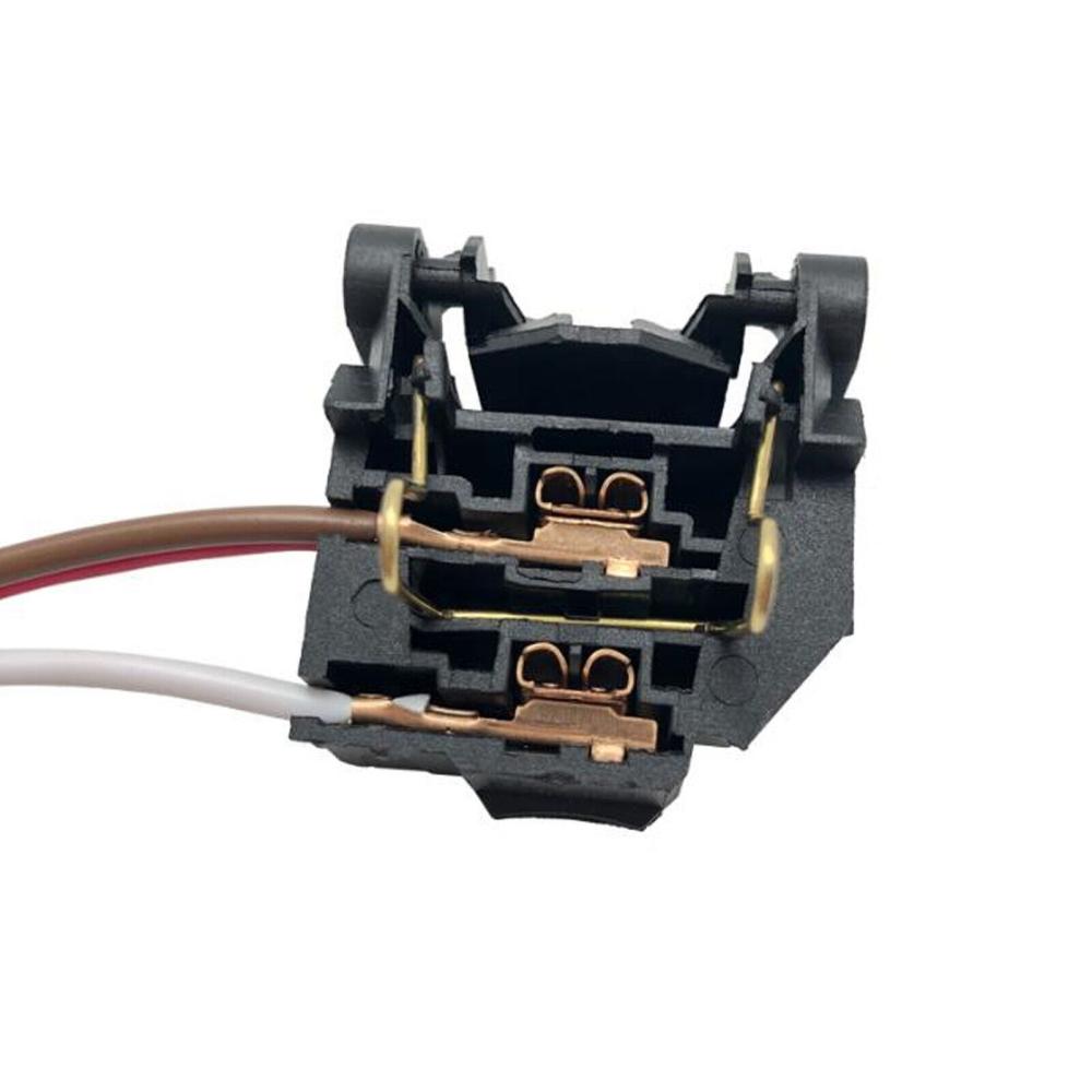 1PC For Ford Focus MK2 Focus MK3 Car H7 Low Beam Lamp Headlight Bulb Black Holder Adapter Harness Automotive Accessories Parts