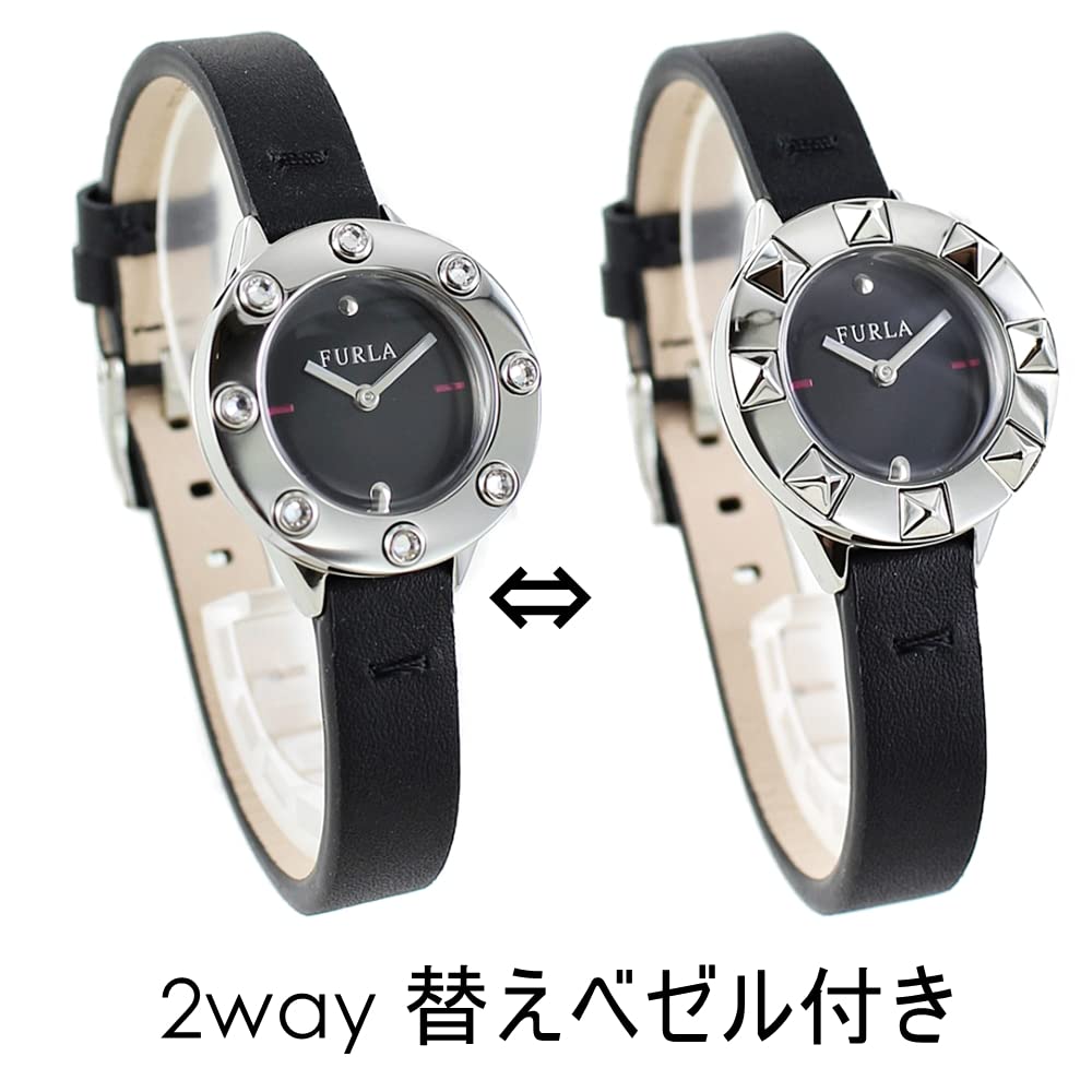 Furla Часы со сменным безелем Черные R4251116505 [FURLA] Женские [Товар]