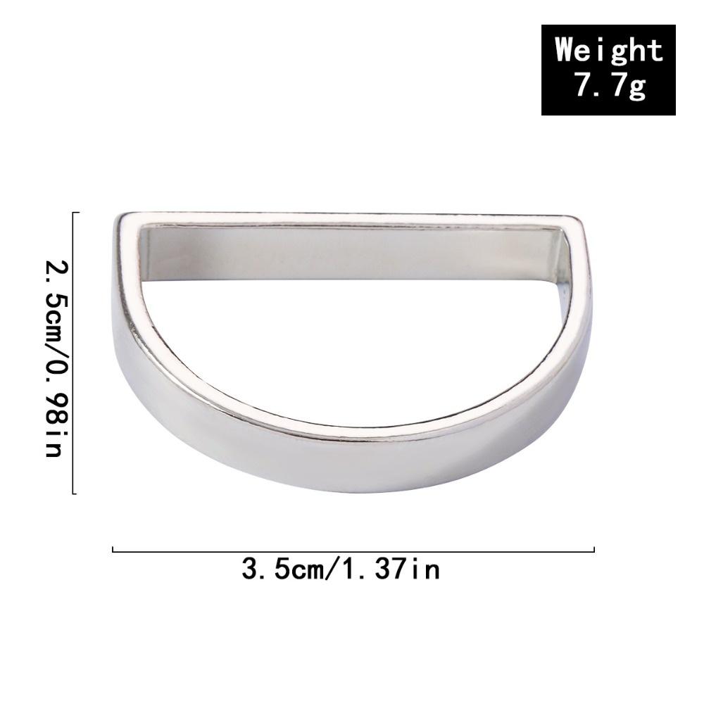 12 шт. Металлические кольца для салфеток из нержавеющей стали D-образные держатели для колец для салфеток Современный минималистичный кухонный гарнитур