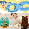 1PC Knitting Crochet Doll Safety Eye Pliers Crochet Eye Attacher Tool Quick Doll Stuffed Animals Making Supplies Auxiliary Tool