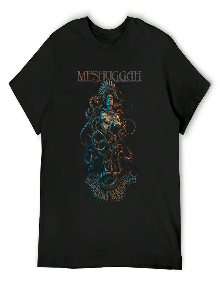 Meshuggah Band Official T-Shirt Luxury T-Shirt Anime Stuff Plus Sizes Mens T Shirts