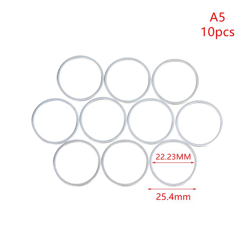 Circular Saw Blade Reducing Conversion Rings 10Pcs 10-32mm Easy Install Adapters for Angle Grinder Cutting Disc Carpenter Woodworking Tools