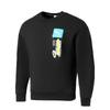 Logo Graphic Pullover Sweatshirt Men Tops Black 536303-01