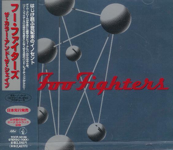 CD FOO FIGHTERS Colour And The Shape TOCP50186 CAPITOL 1997 Япония Рок Б/у