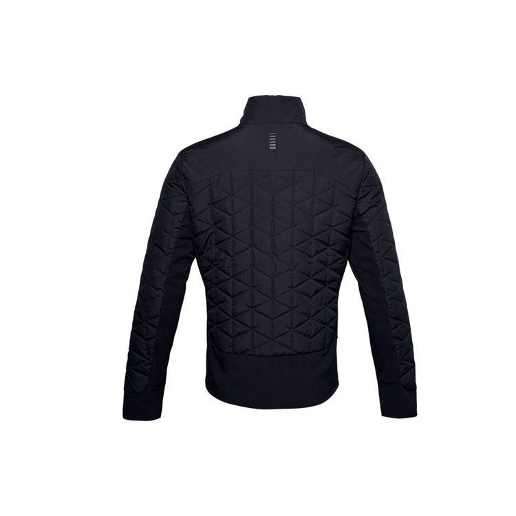 Under Armour ColdGear Reactor Hybrid Zip-Up Running Jacket Мужские куртки черные 1355803-001